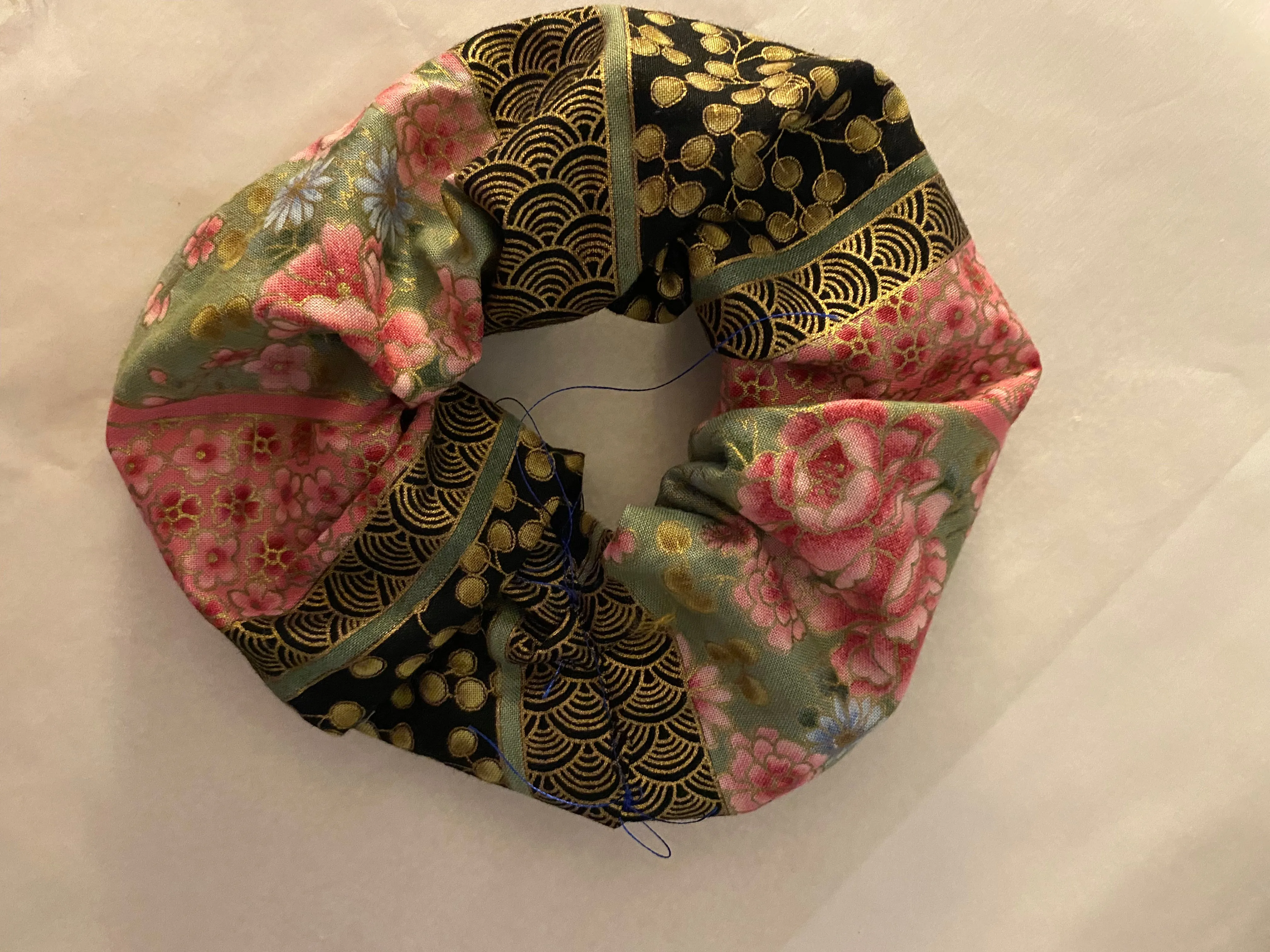 1 Pair Scrunchies Rose Gold