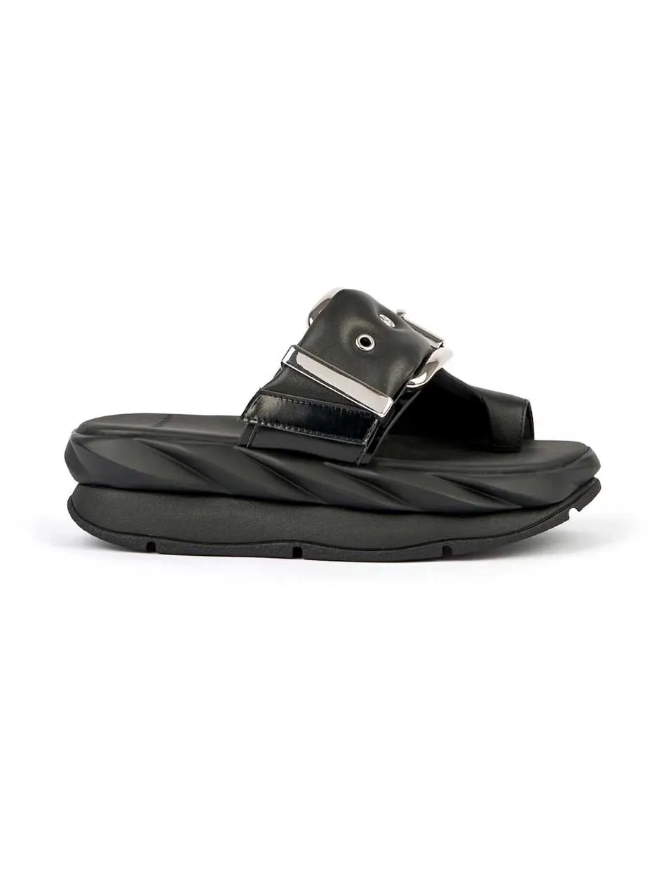 4CCCCEES Women's Mellow Glow Sandals - Black