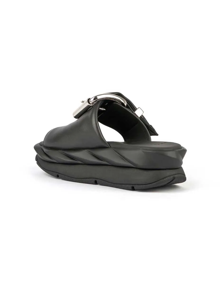 4CCCCEES Women's Mellow Glow Sandals - Black