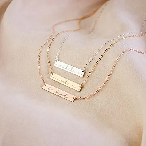 Actual Baby's Heartbeat Engraved Necklace for Mom