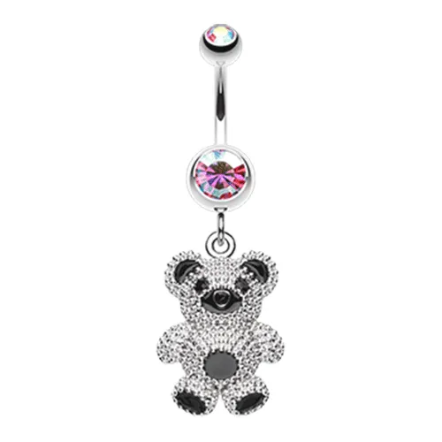 Adorable Teddy Bear Belly Dangle