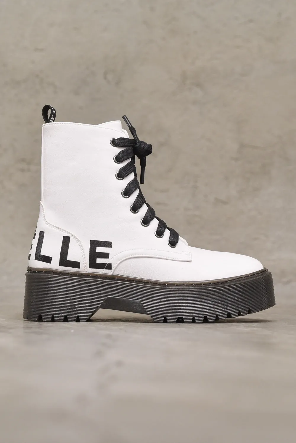 Anfibio Combat Boot - Bianco