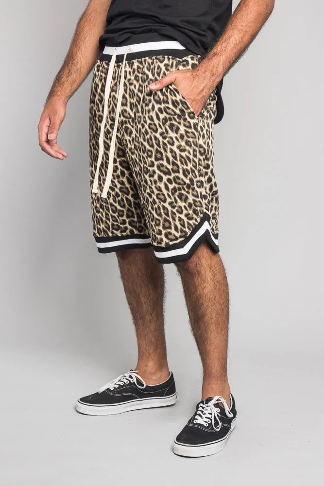 Animal Print Basketball Shorts