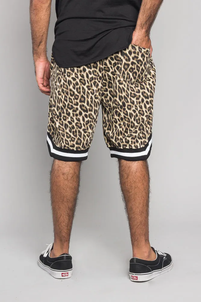 Animal Print Basketball Shorts