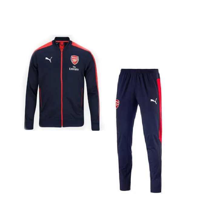 Arsenal Navy Red Tracksuit Training 2018/19