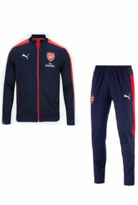 Arsenal Navy Red Tracksuit Training 2018/19