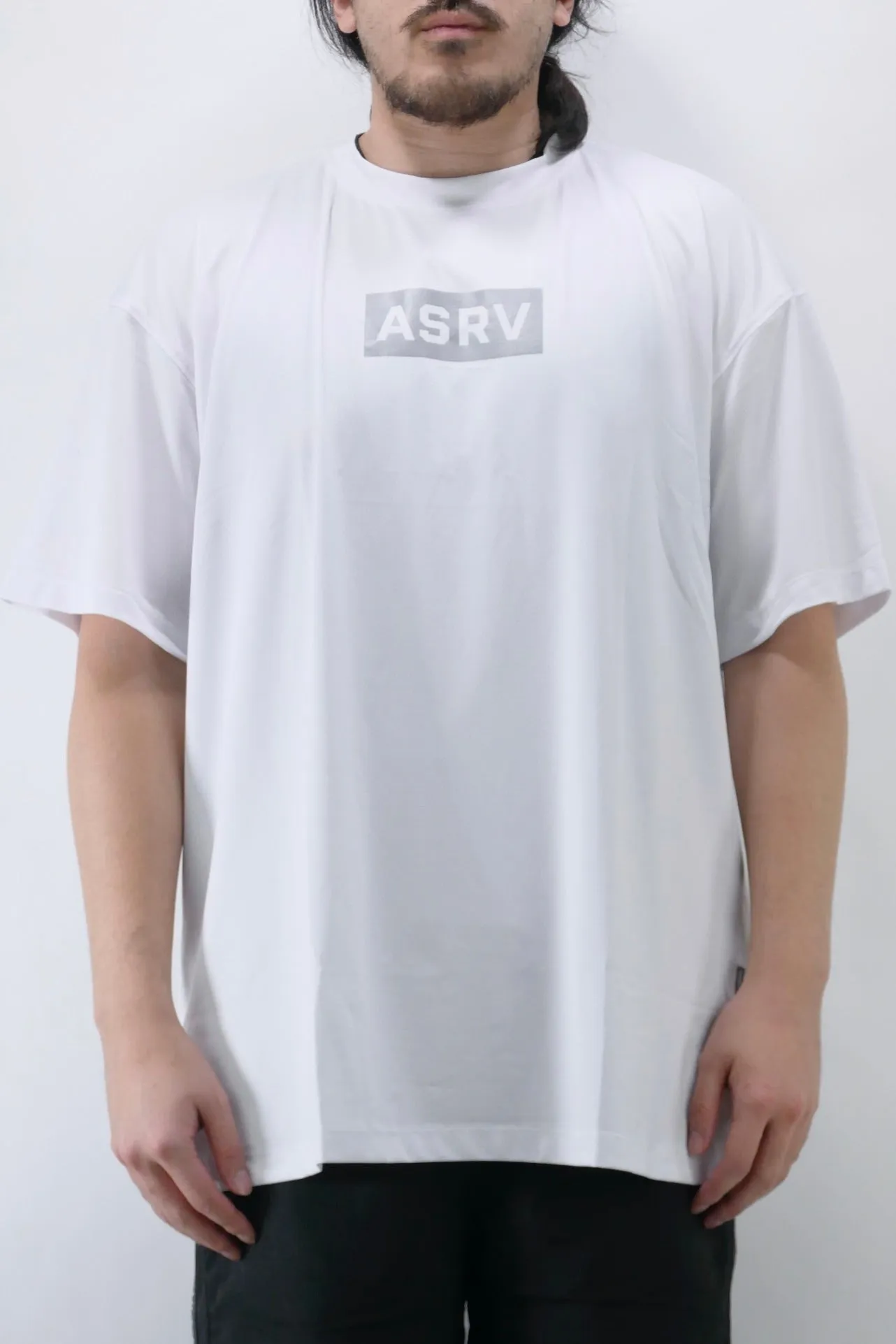 ASRV Silver-Lite™ 2.0 Oversized Tee - White