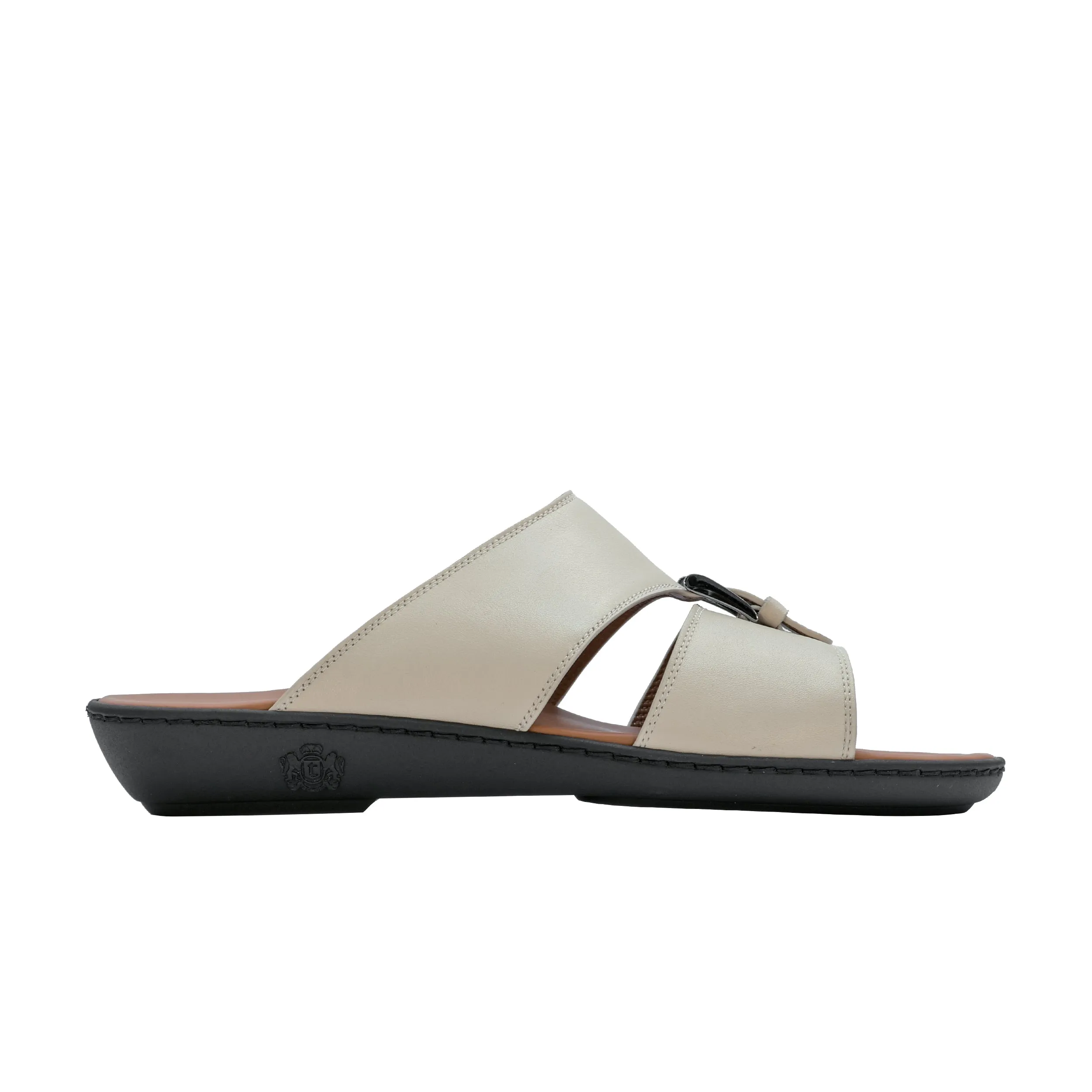 A.Testoni Sandal Tsg Beige Napa Calf