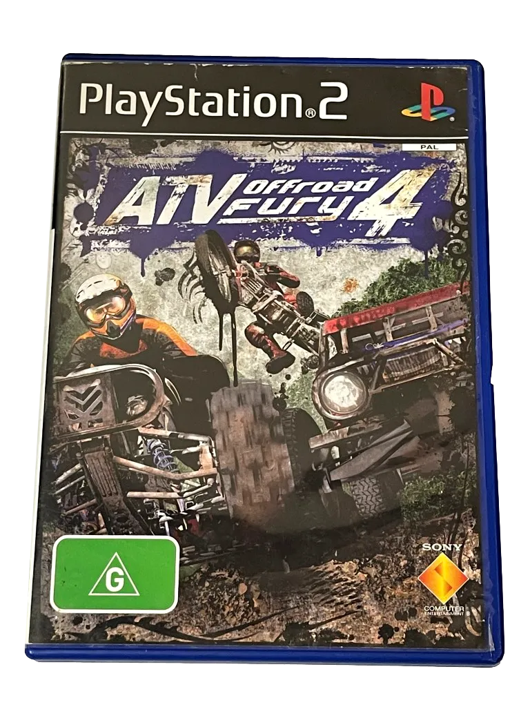 ATV Offroad Fury 4 PS2 PAL *Complete* (Preowned)