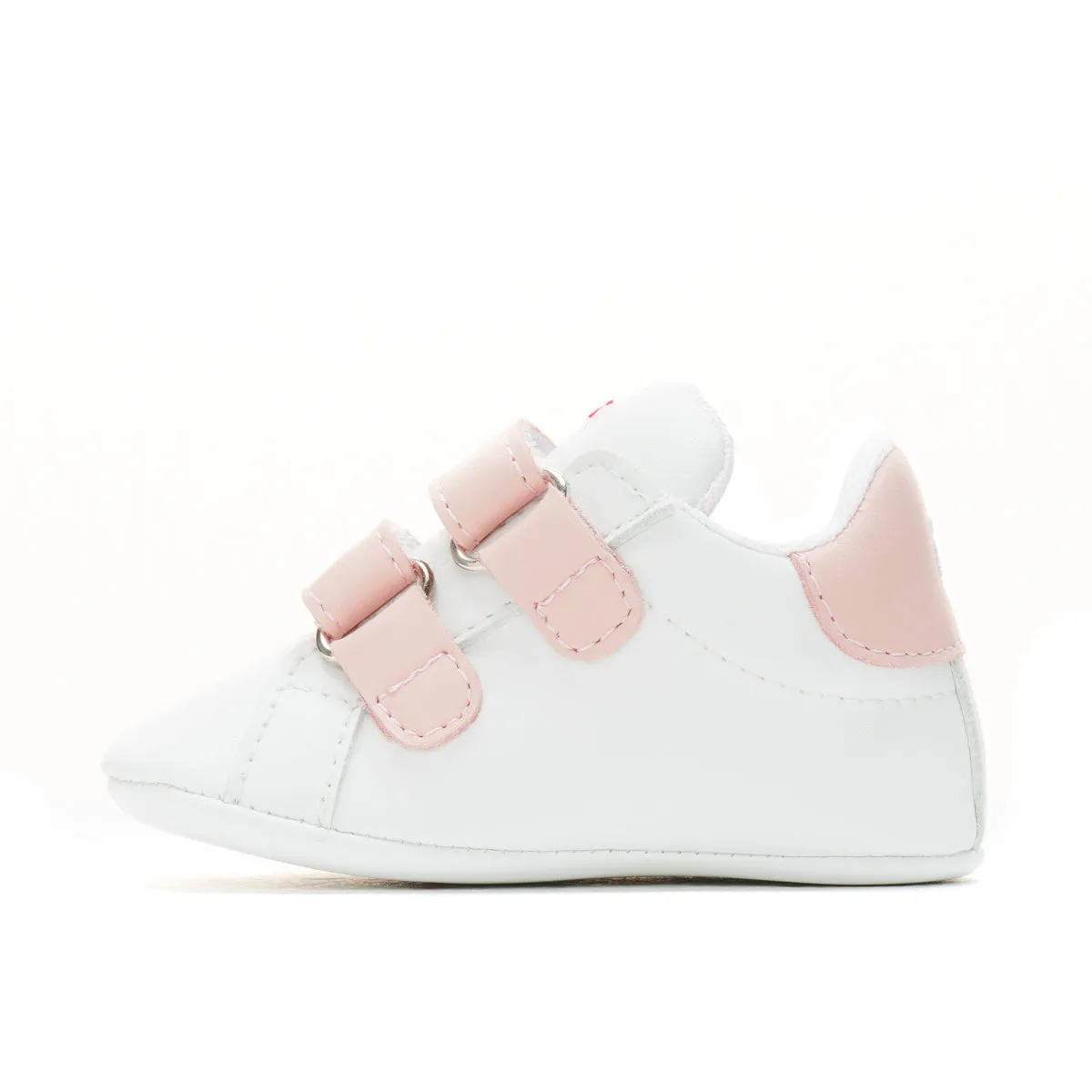 Baby Shoe - White/Pink