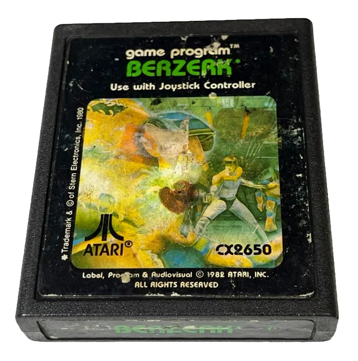 Berzerk Atari 2600 *Cartridge Only* #3 (Pre-Owned)