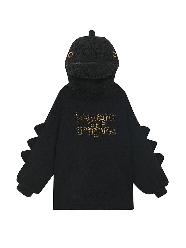 Beware of Dragons Fleece Hoodie