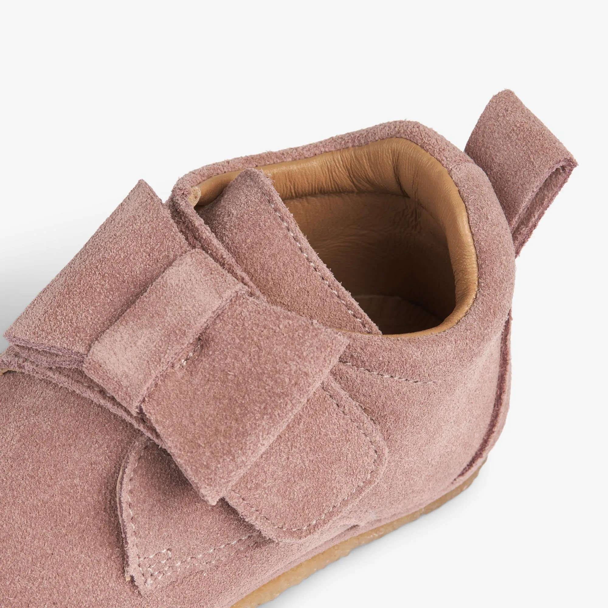 Bow Indoor Shoe | Baby - dusty rouge