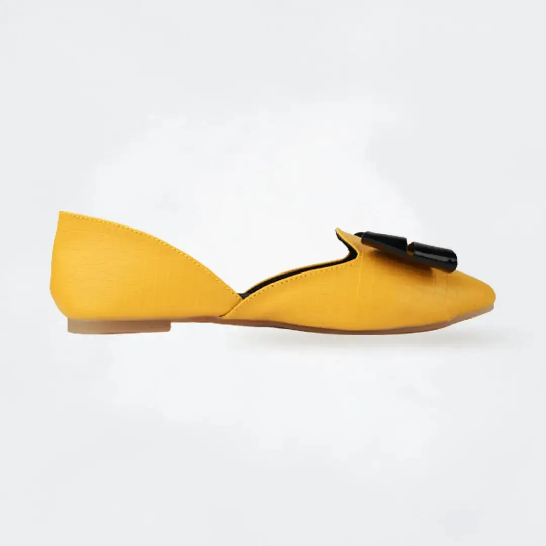 Bow Point Toe Shoes