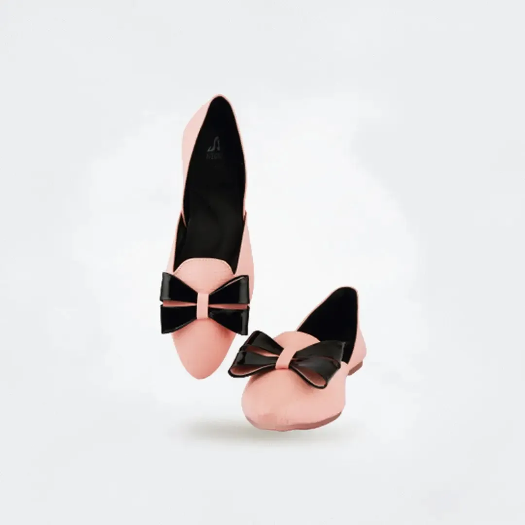 Bow Point Toe Shoes