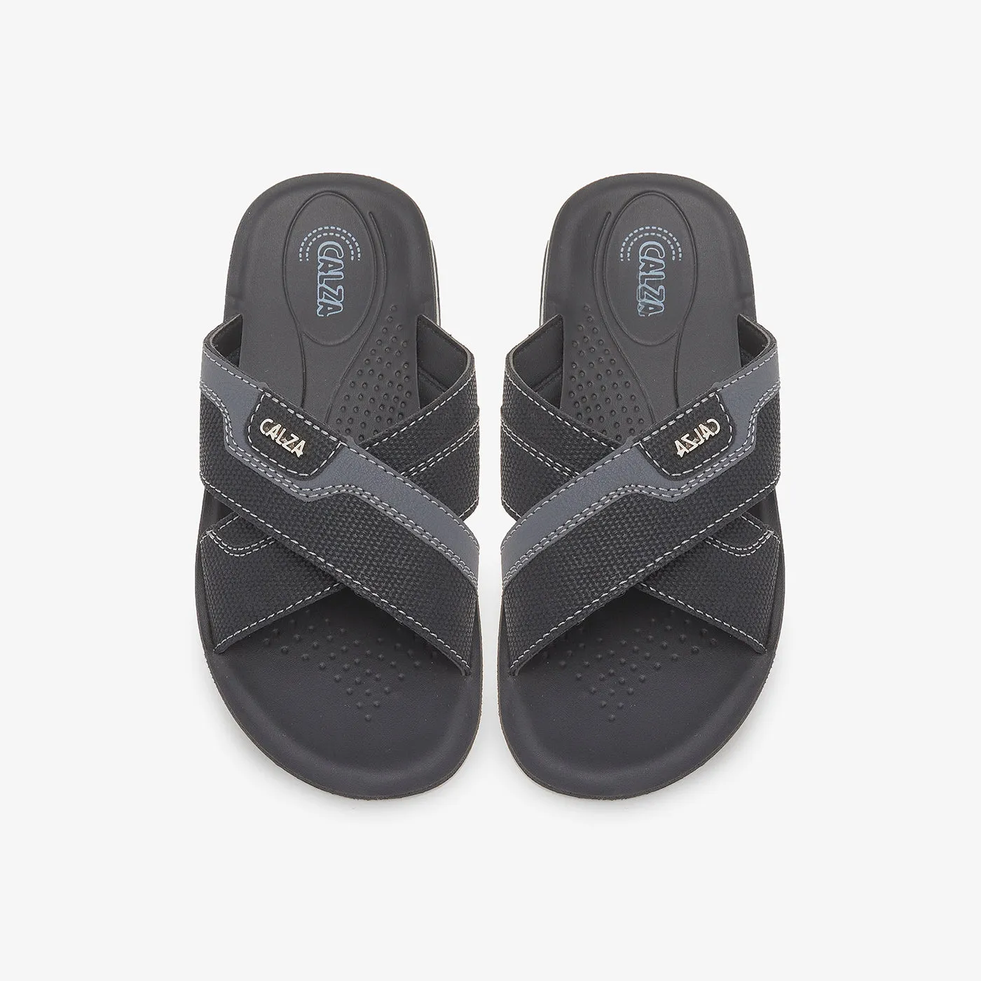 Boys Textured Chappals