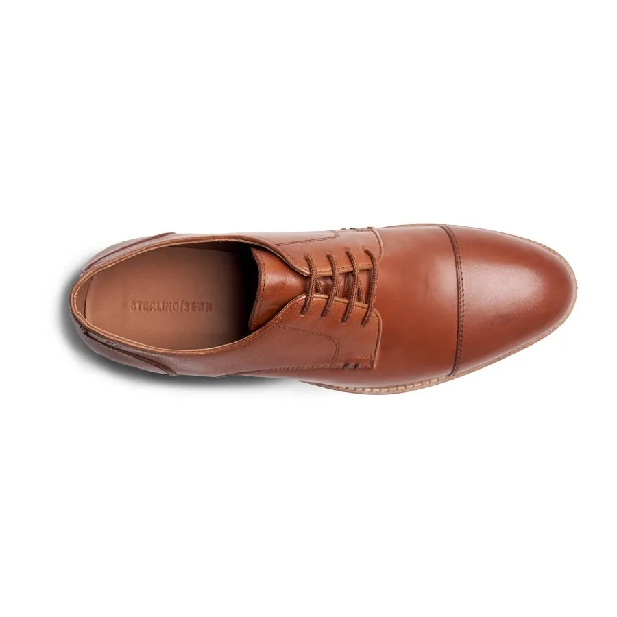 British Tan Captoe Shoes