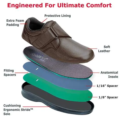 Broadway 520 - Brown Orthotic Shoe