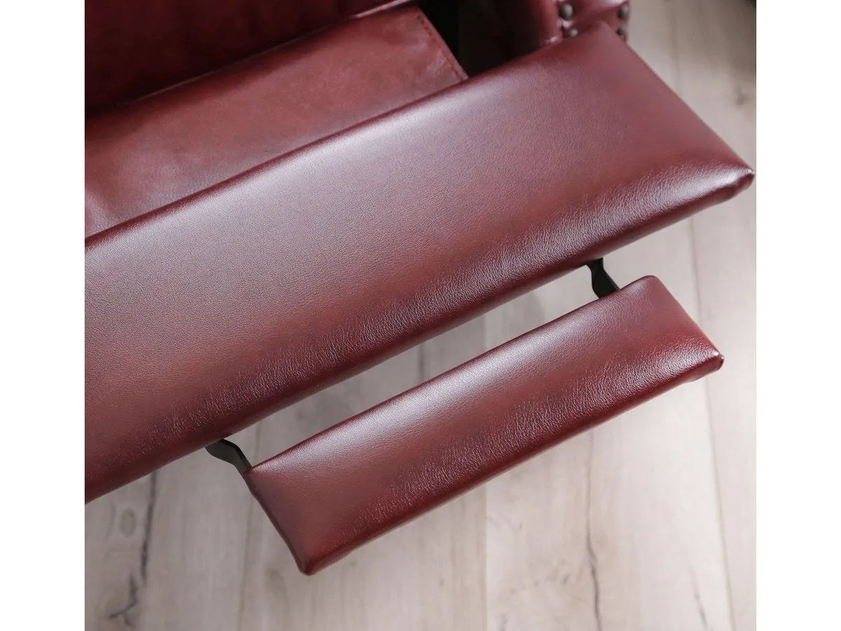 Carla Leather Pushback Recliner