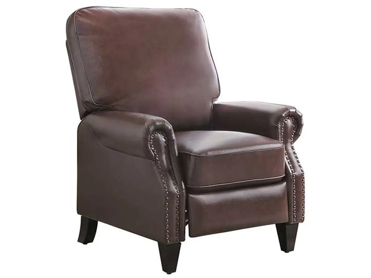 Carla Leather Pushback Recliner