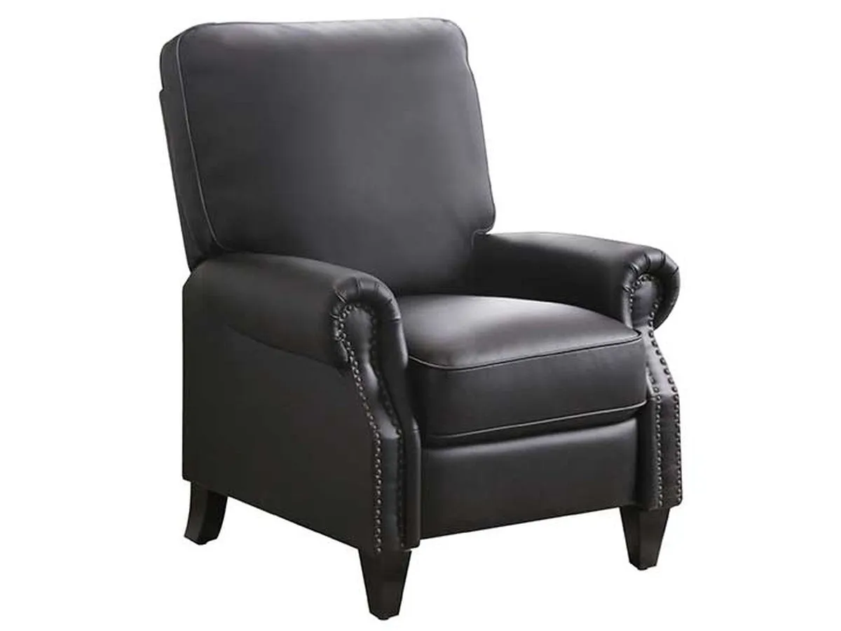 Carla Leather Pushback Recliner