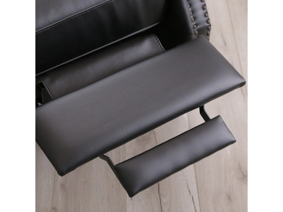 Carla Leather Pushback Recliner