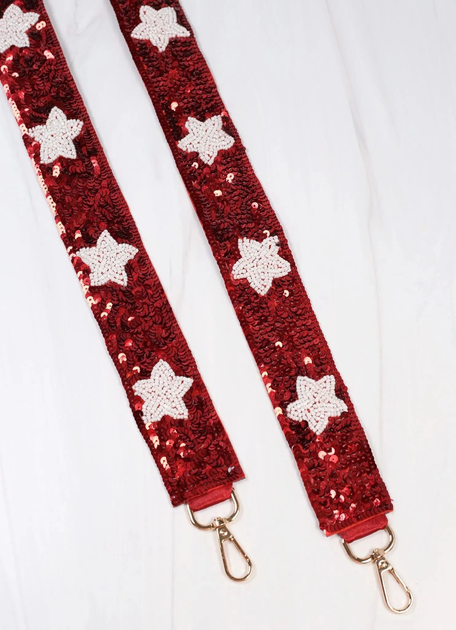 Caroline Hill Game Day Sequin Bag Straps