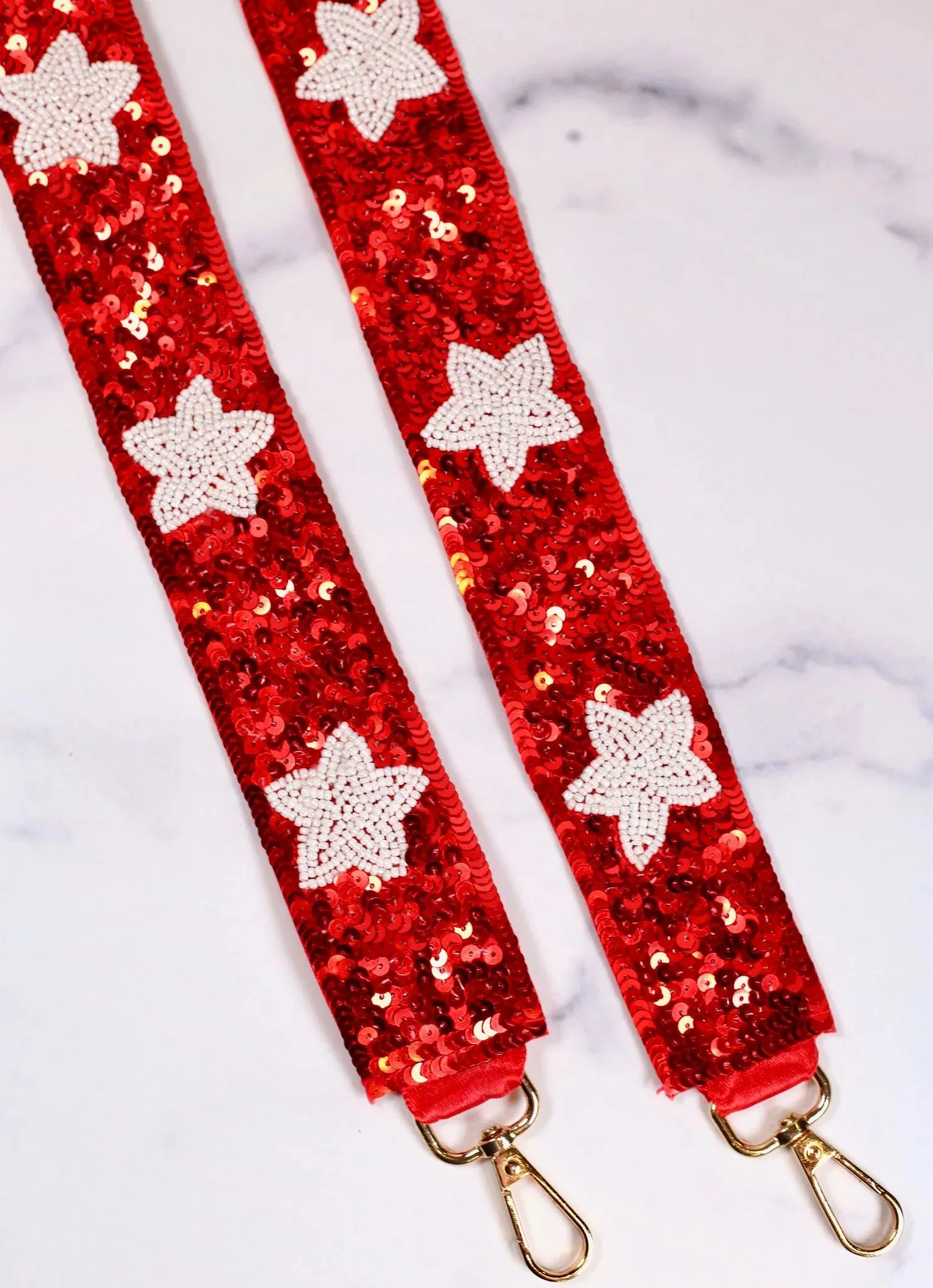 Caroline Hill Game Day Sequin Bag Straps