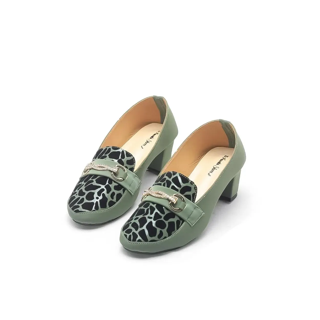 Cheetah Half Cover Pump Full Shoes | Nawabi Shoes BD