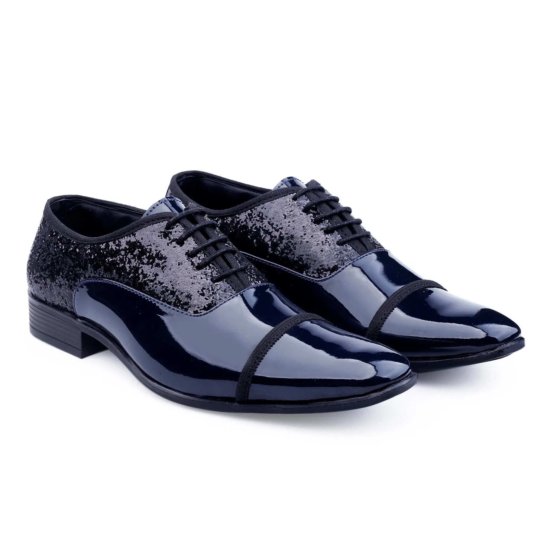 Classy Shiny Party Wear Shoes With Lace-Up For All Season-JonasParamount