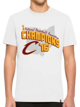 Cleveland Cavaliers 47 Brand 2016  Finals Champions White Flanker T-Shirt