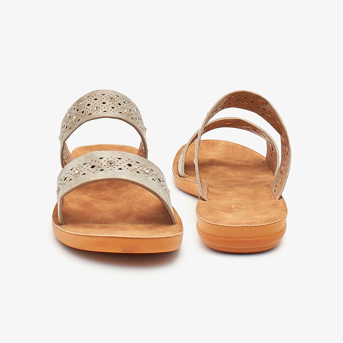 Cool Multi-Strap Women Chappals