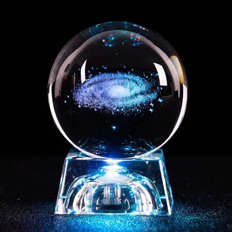 Crystal Basketball Football Sun Galaxy Home Crafts