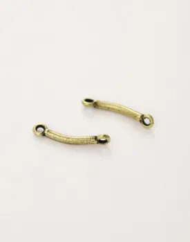 Curved Bar, 21x4mm, (2pcs)