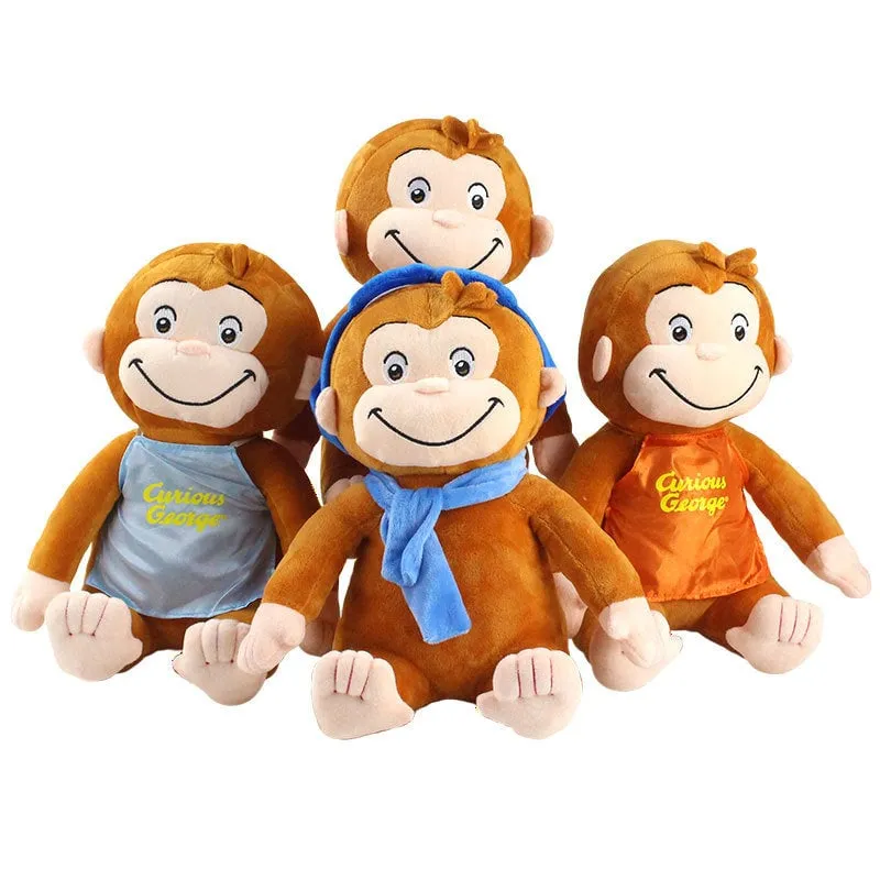 Cute Curious Monkey Plush Toy