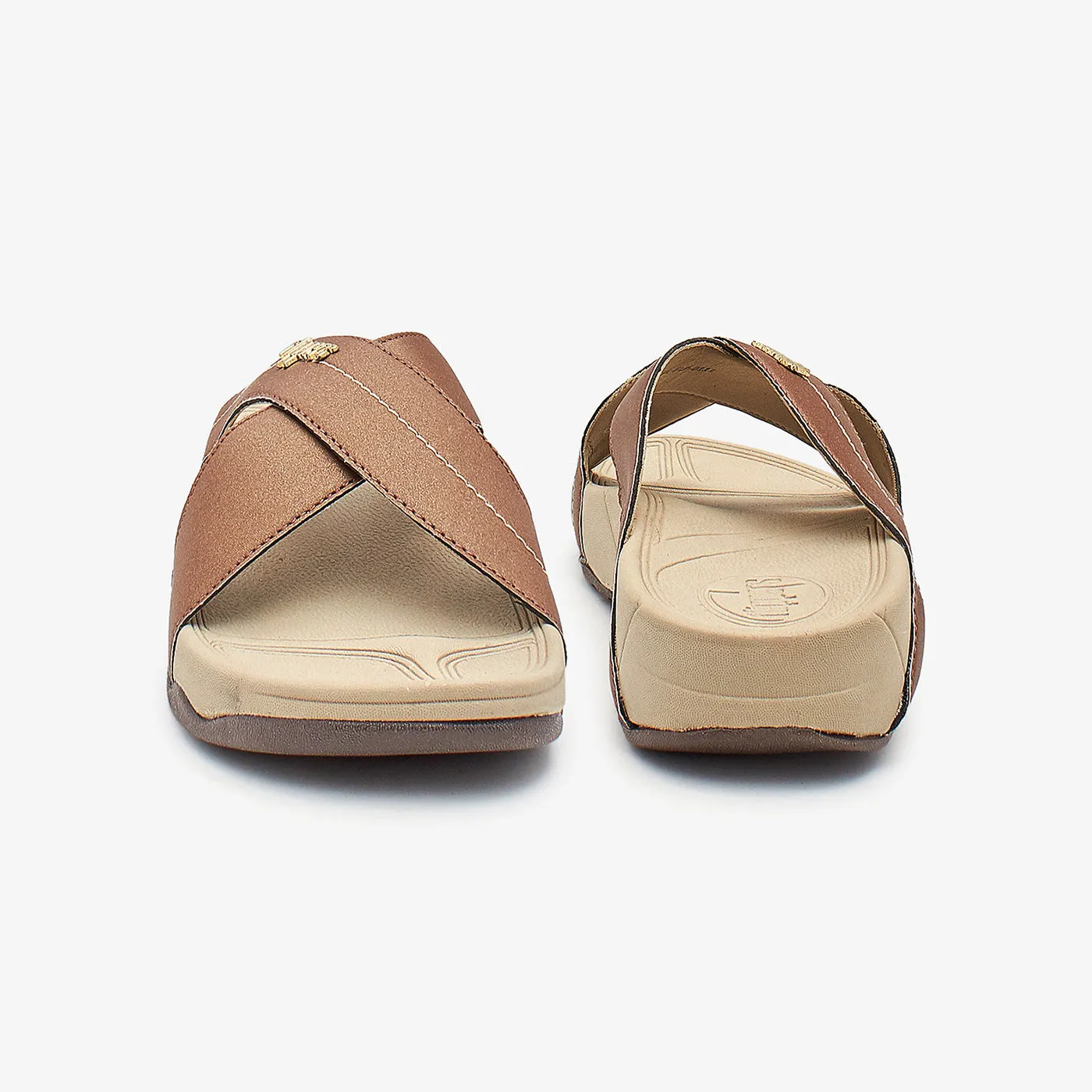 Daily Comfort Cross-Strap Chappals