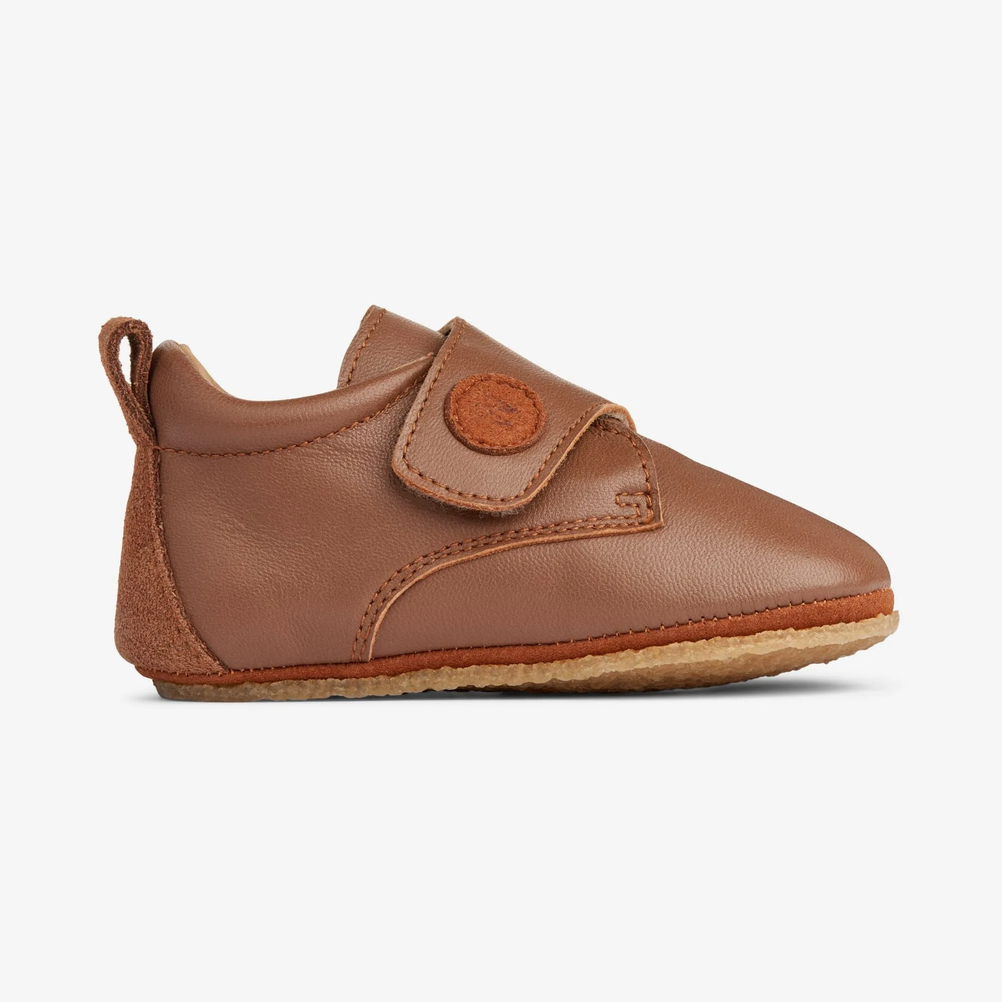 Dakota Leather Home Shoe | Baby - cognac