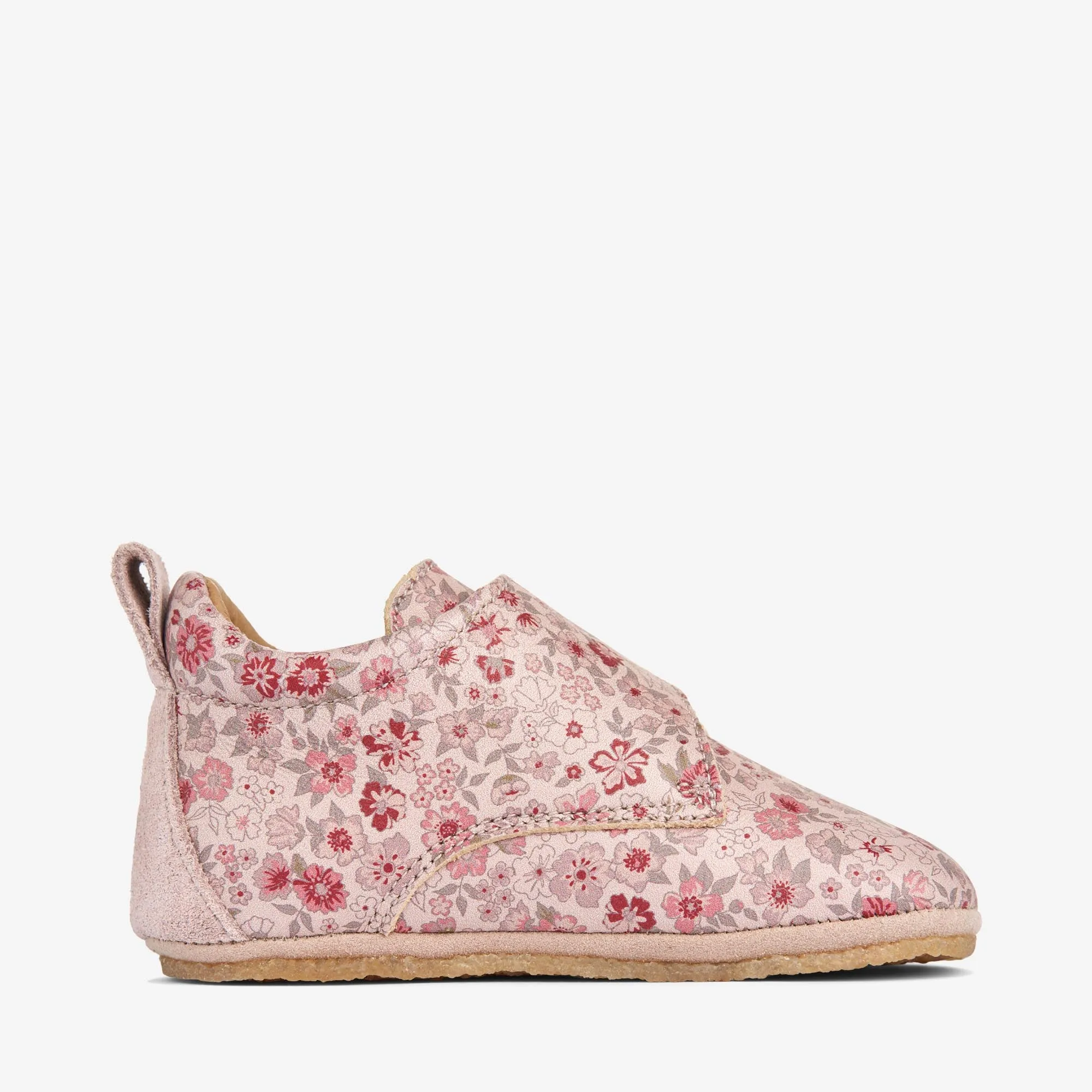 Dakota Print Indoor Shoe | Baby - rose dust flowers