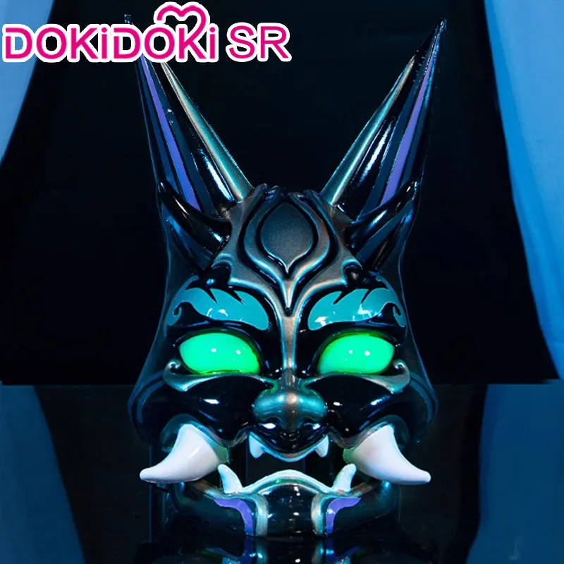 DokiDoki-SR Game Genshin Impact  Cosplay Xiao Mask Men