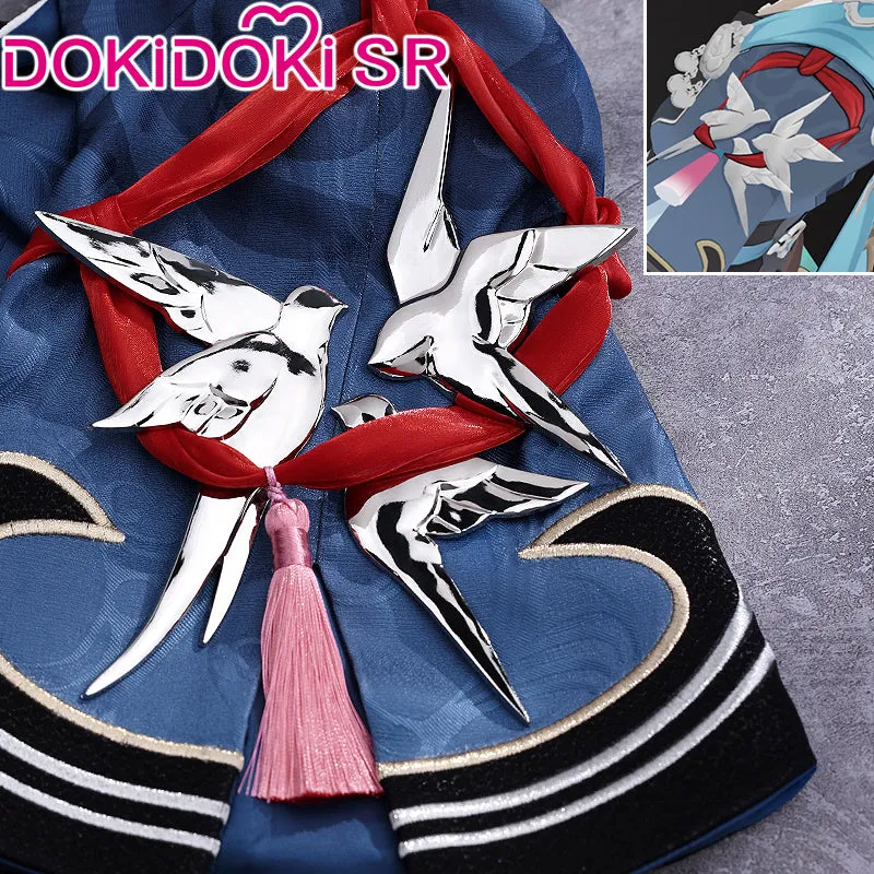 DokiDoki-SR Game Honkai: Star Rail Cosplay Yan Qing Cosplay Costume / Shoes Yanqing