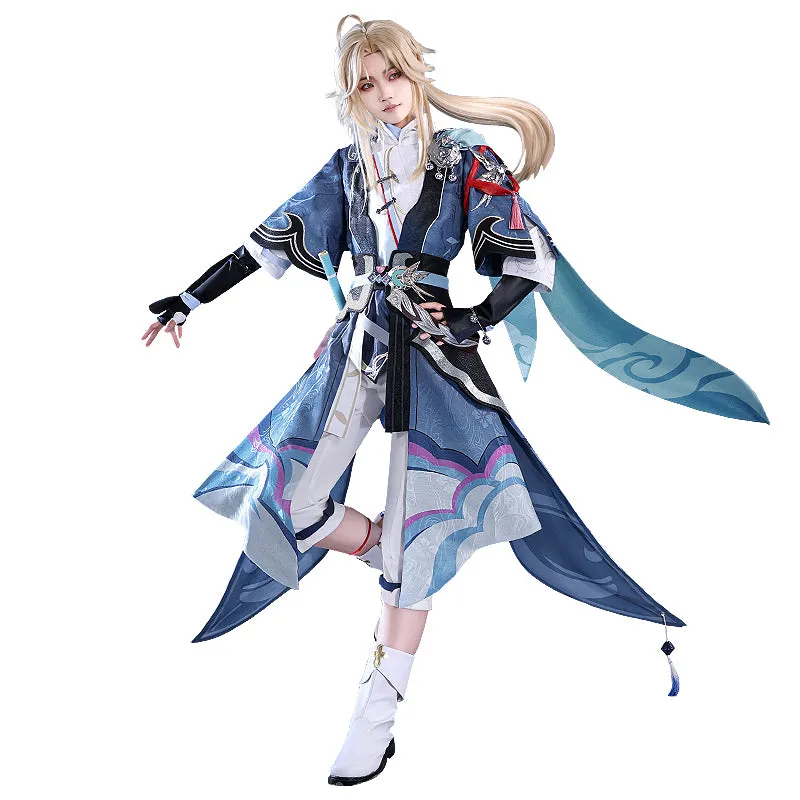 DokiDoki-SR Game Honkai: Star Rail Cosplay Yan Qing Cosplay Costume / Shoes Yanqing