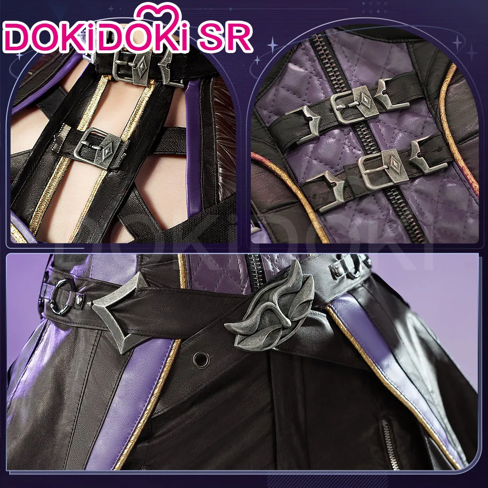 DokiDoki-SR Game Love and Deepspace Main Character Cosplay Protagonist Costume Nightwalker Outfit