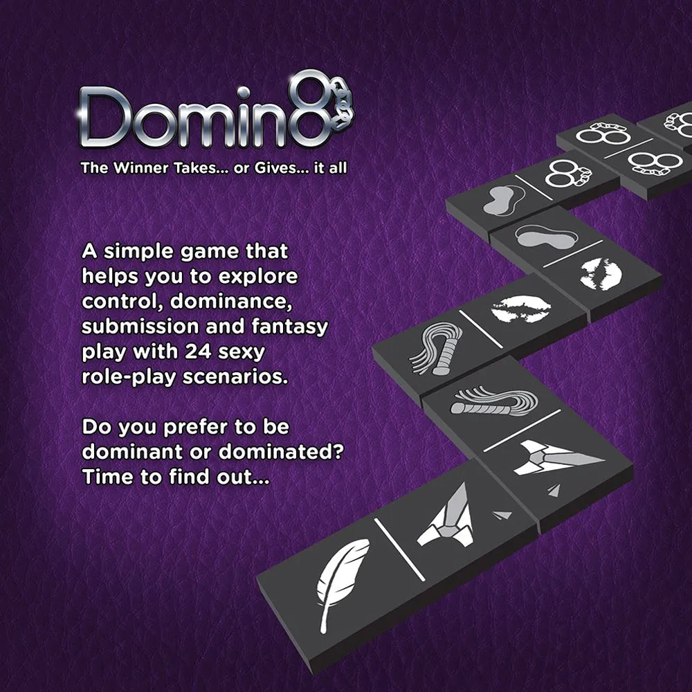 Domin8 BDSM Roleplay Dominoes Adult Board Game