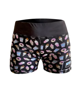 DONUT N TREATS COMPRESSION FIGHT SHORTS