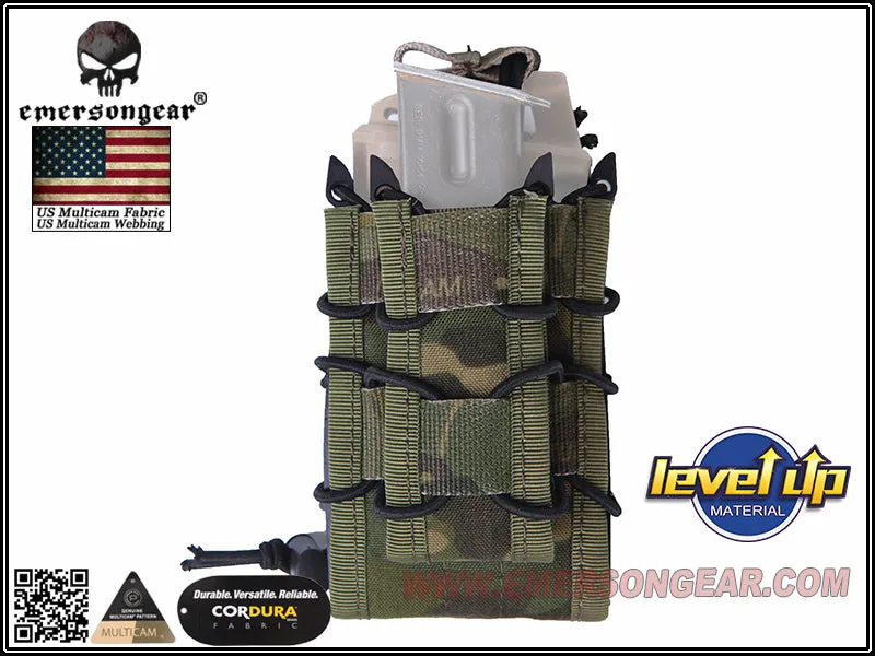 Emerson Gear Double Decker M4 & Pistol Single Magazine Pouch (Black / Tan / Green / Multicam)