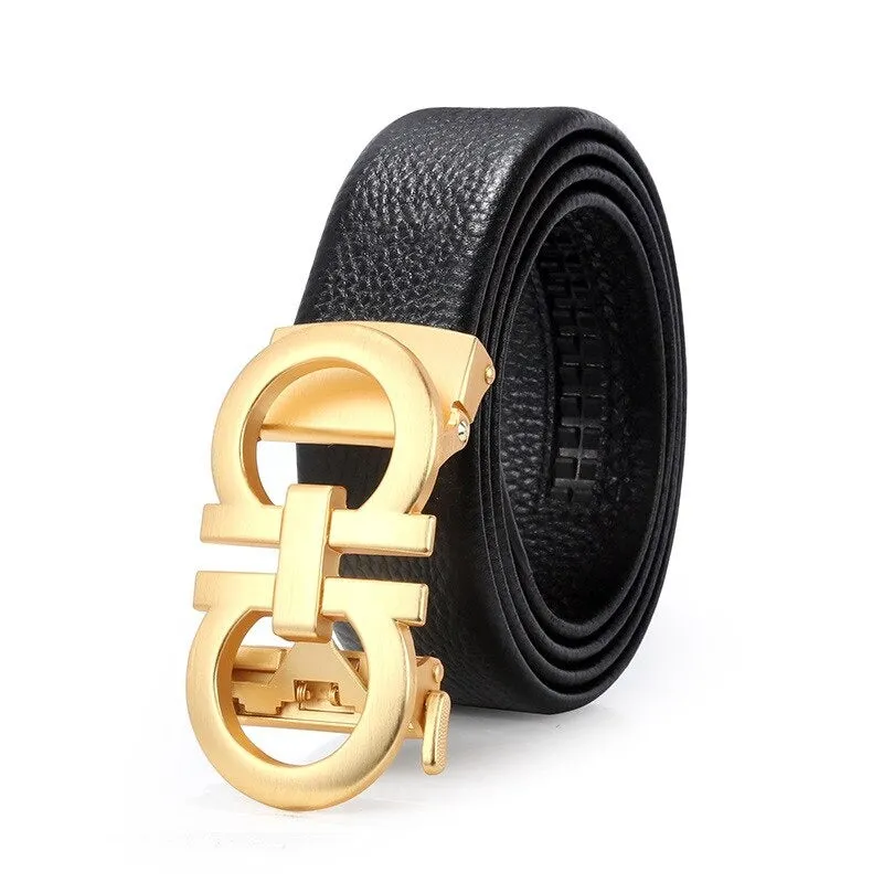 Fashionable 8 Number Design Automatic Buckle Belt For Men's-JonasParamount