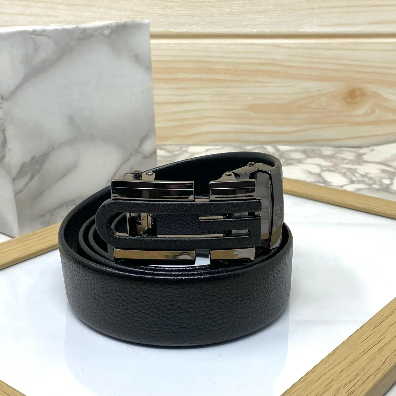 Fashionable Auto Lock Formal Belt With Adjustable Feature-JonasParamount