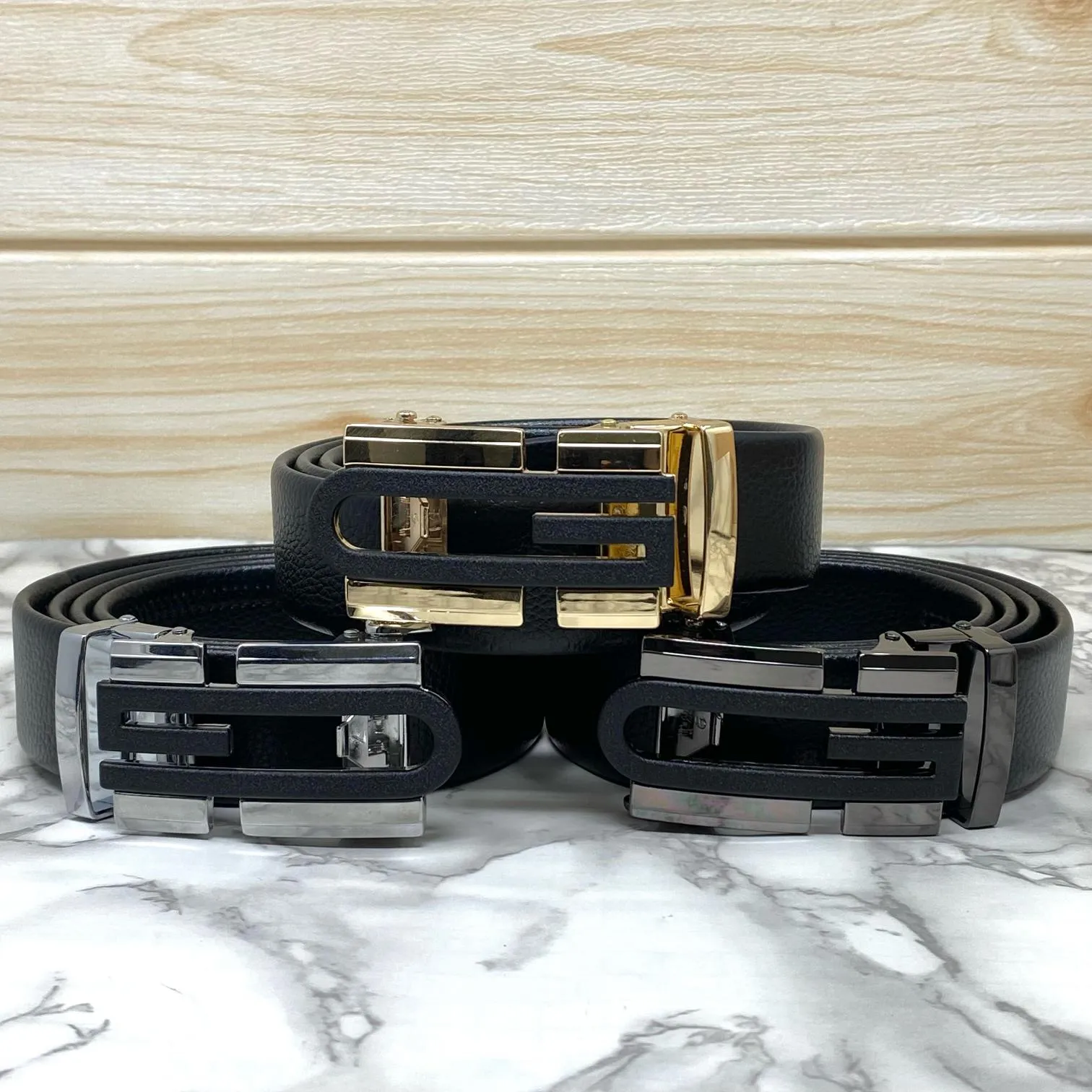 Fashionable Auto Lock Formal Belt With Adjustable Feature-JonasParamount