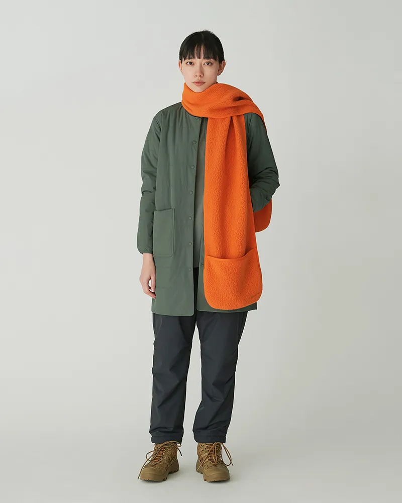 Flexible Insulated Long Cardigan