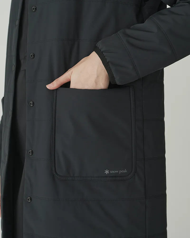 Flexible Insulated Long Cardigan